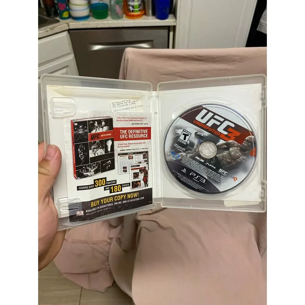UFC Undisputed 3 Sony PS3, 2012 THQ MMA Fighting